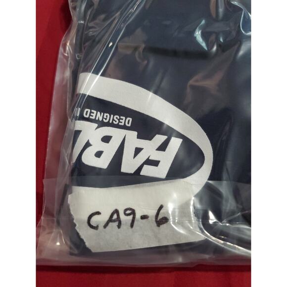 Fabletics Sz L Shirt Mens Athletic Short Sleeve Workout Gym Stretch Blue C9-6 - Picture 7 of 7